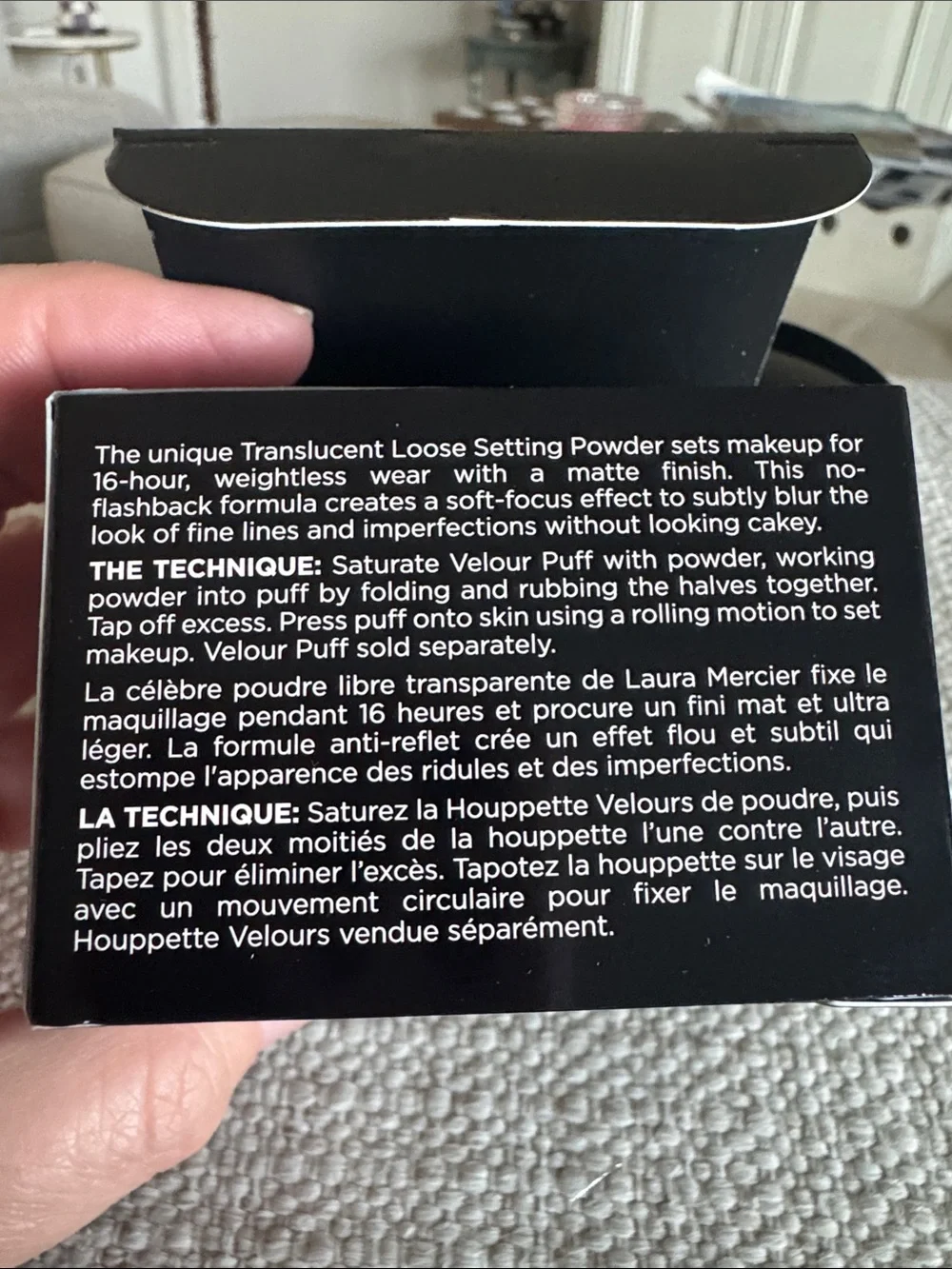 laura mercier finely milled